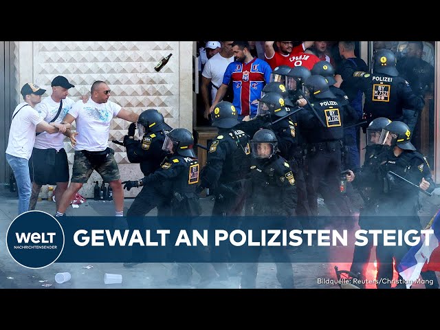 DEUTSCHLAND: Gewalt an Polizisten alarmierend! Für viele dennoch ein Traumjob