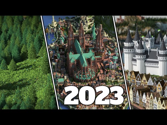 Minecraft 2023 Review +Timelapse