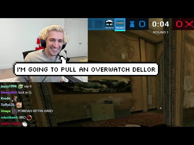 xQc Jokes & says he's going to Pull a Dellor