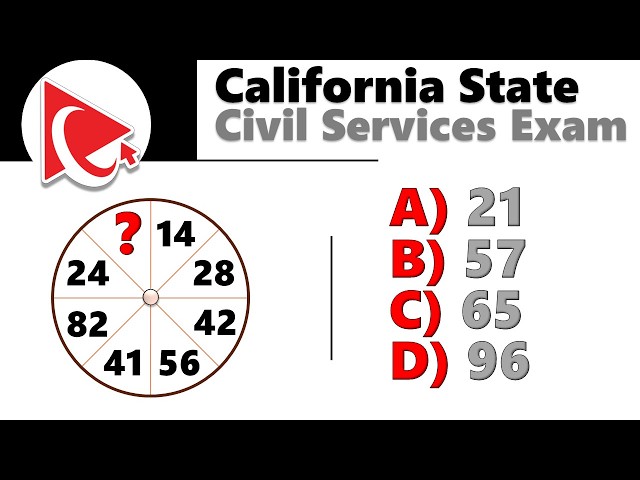 California Civil Services Cognitive Exam Explained!