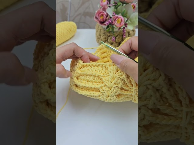 I'm working on a new crochet pattern