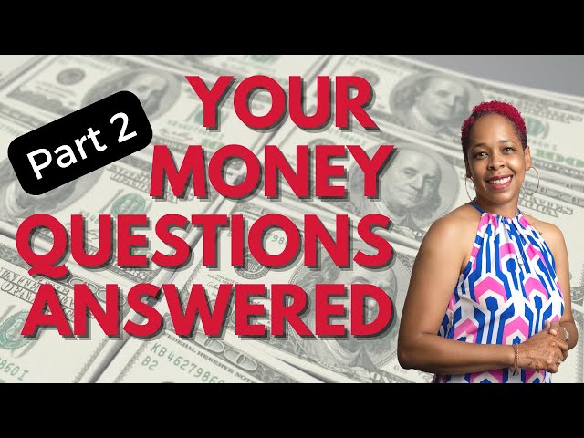 Your Money Questions Answered Part 2 | Financial Confidence Is Sexy