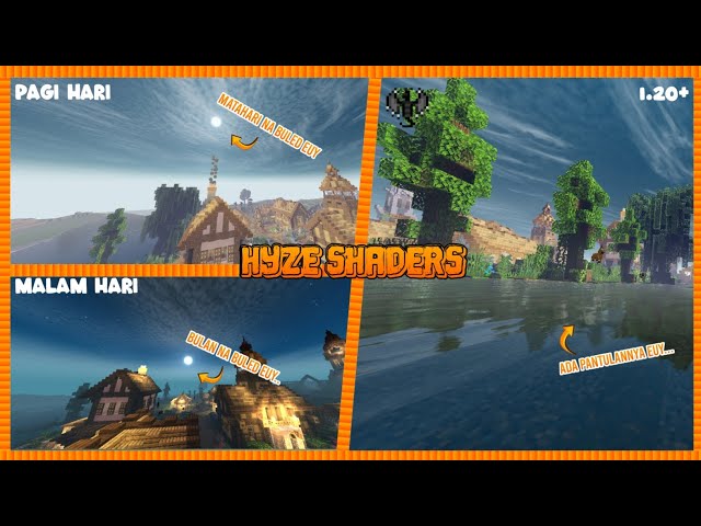 Shaders Ringan Minecraft 1.20+ Render Dragon HyzeSh