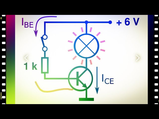 How Transistor Controls The Bulb | BJT as a Switch