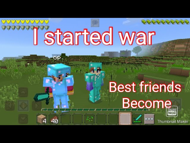 I STARTED a WAR  on my SISTER  Minecraft SMP Server |Minecraft in Hindi