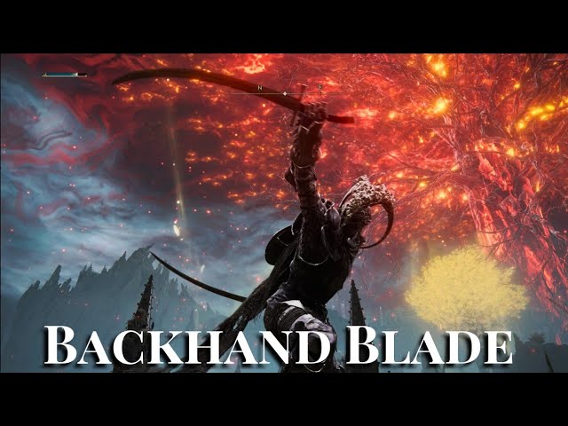 Backhand Blade PvP Showcase | Elden Ring Shadow of the Erdtree Builds