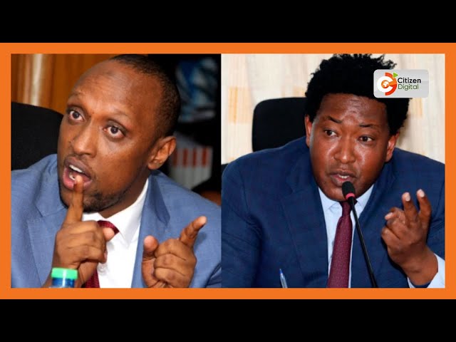 Drama as Ole Kina, Governor Abdi Guyo Trade Barbs During Senate Hearing