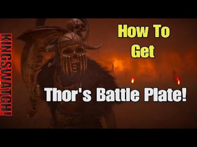 Thor's Battle Plate - AC Valhalla!!