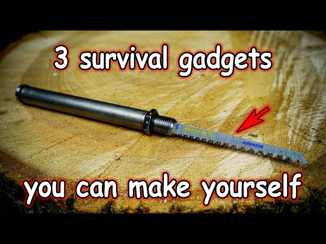Three Amazing Survival Gadgets You Can Make Yourself DIY