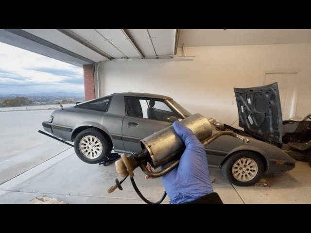 Day 9: Fuel Pump Installation on 1984 Mazda RX7 GSL-SE