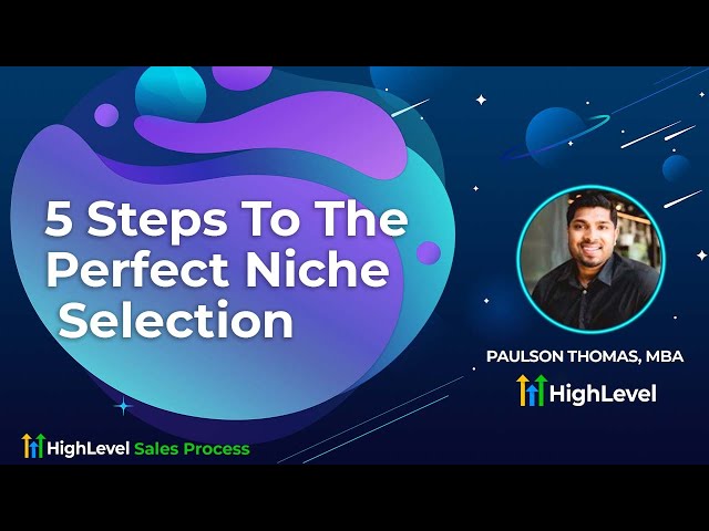 5 Steps To The Perfect Niche Selection