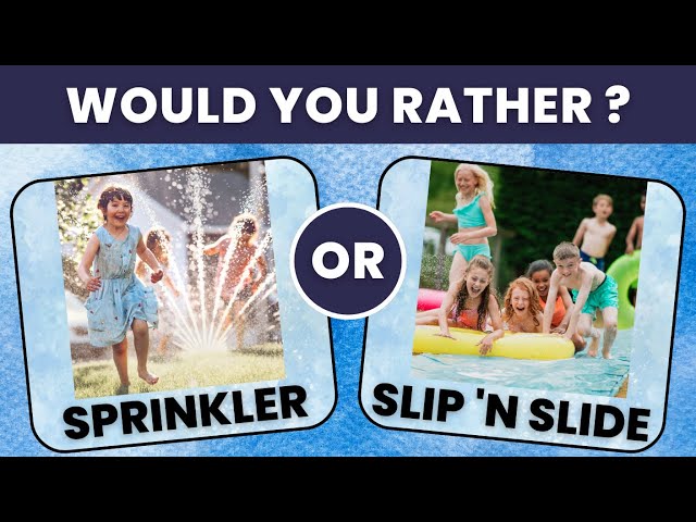 60 Epic “Would You Rather” Questions to Beat the Heat This Summer! 🌞❄️