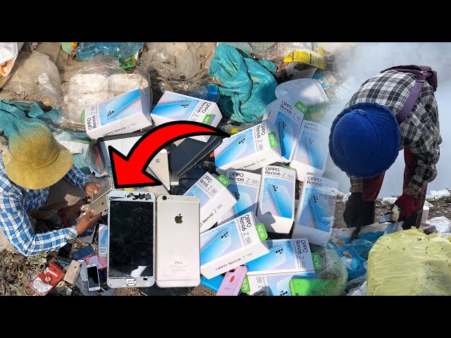 Restoring abandoned destroyed phone For homeless Homeless people | Restore Iphone 6 plus