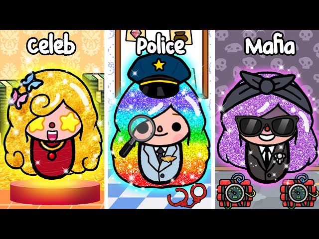 Celeb Baby And Police Baby And Mafia Baby Separated At Birth | Toca Life Story | Toca Boca