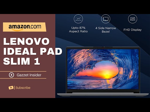 Lenovo Ideal PAD SLIM 1 all features | Best Under 40000 laptop | Best laptop on Amazon 2023