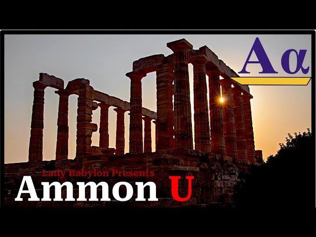 Ammon U: Basic Training - Ancient Greek Lesson 1