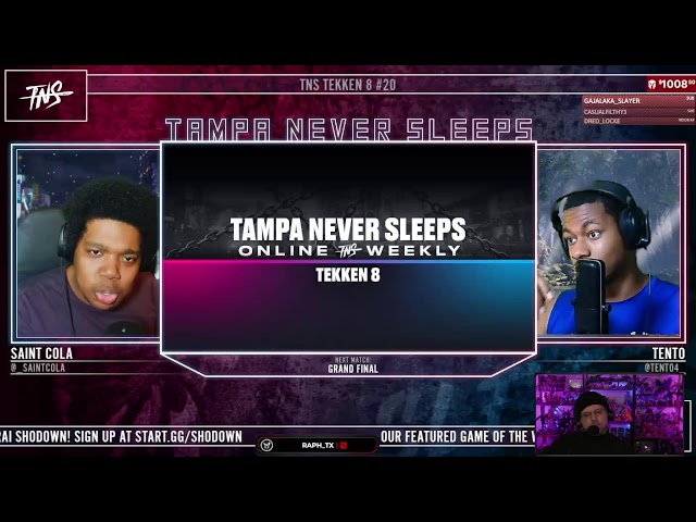 Tekken 8 Tournament - @Tampaneversleeps #20  300+ Players! 🆕Patch 1.05 | Watch Party (6/11/24)