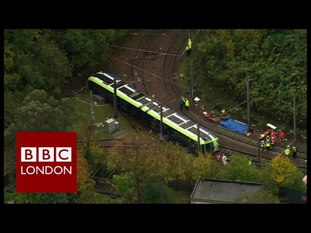 The Croydon tram crash - BBC London News