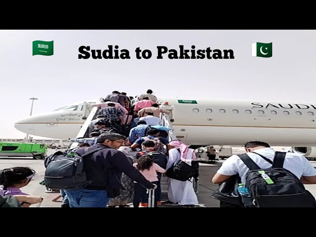Sudia Arabia to Pakistan