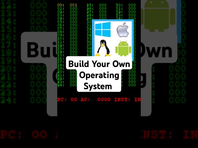 How to Make Your own Operating System Like Windows 10?  from Scratch