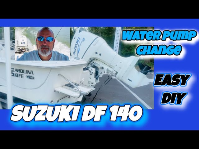 Suzuki Outboard Water Pump Impeller Replacement. How I Changed Mine.