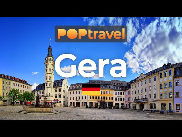 GERA, Germany - 4K