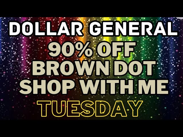 Dollar General Brown dot 90% off Penning shopping Come see