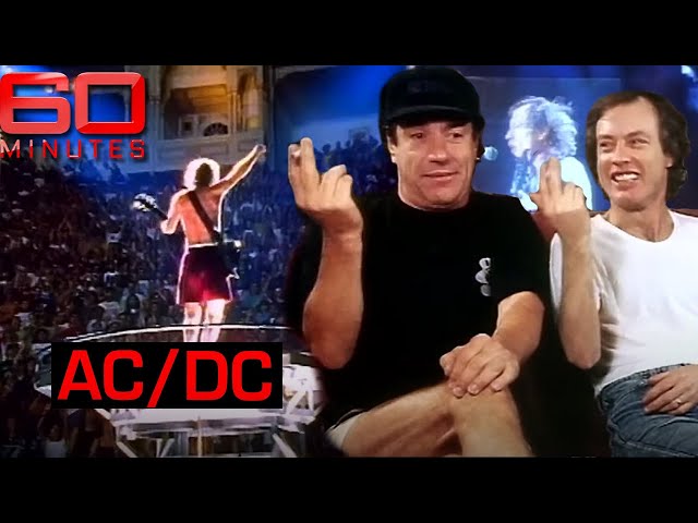 One the road with AC/DC for a very rare interview | 60 Minutes Australia