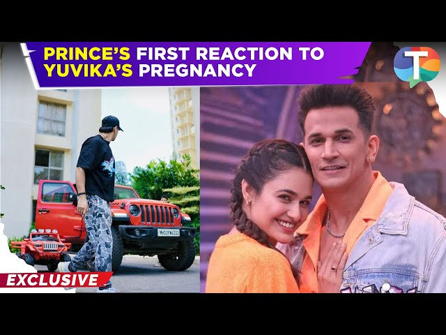 Prince Narula’s FIRST reaction after announcing wife Yuvika Chaudhary’s pregnancy | TV News