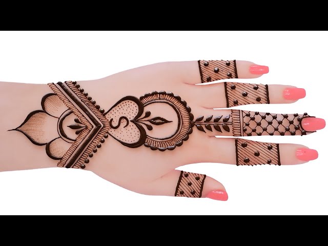 Eid Special-Easy Simple Backhand Mehndi design|Stylish Mehndi designs|Mehandi ka design|MehandiHenna