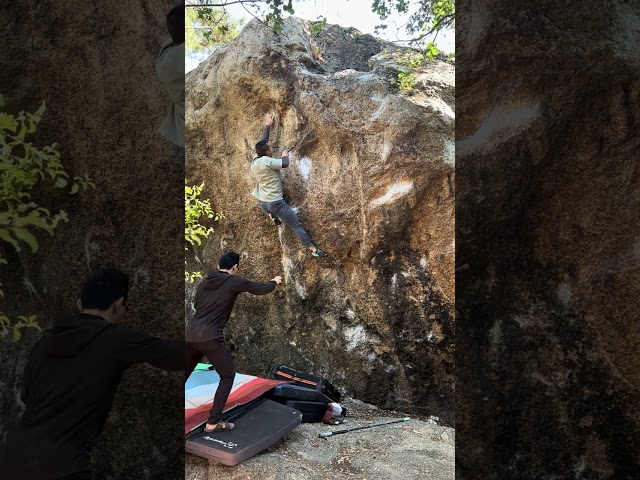 Mission Impossible (V9) | Mortar Rock Bouldering