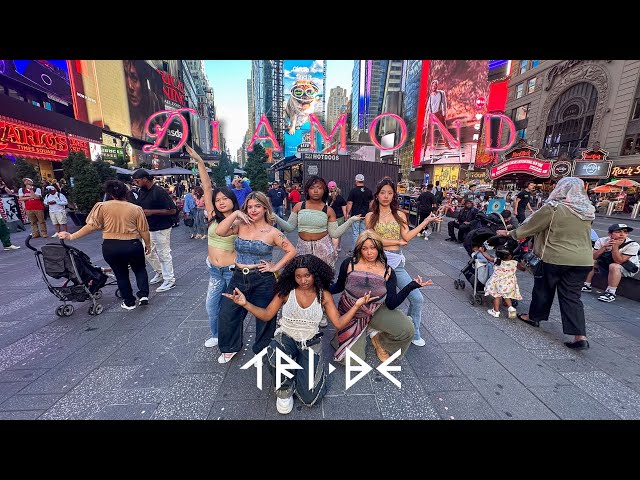 [KPOP IN PUBLIC | TIMES SQUARE] TRI.BE (트라이비) - DIAMOND Dance Cover By AREA1 DANCE