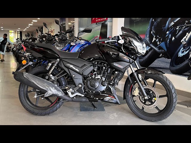 Tvs Apache RTR 160 2v Black Edition New Model 2024 Review || New Updates Changes Price Mileage…