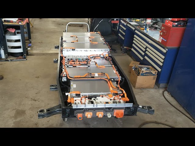2022 Ford F150 Lightning High Voltage Battery Module replacement