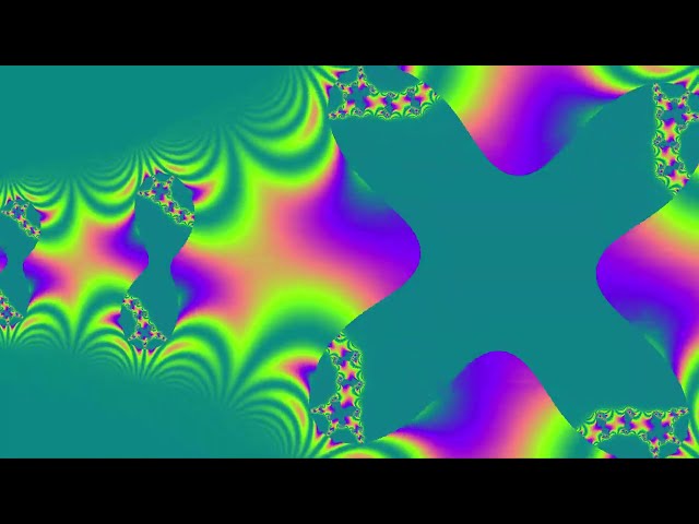 Classic Mandelbrot Fractal Animation  TW: Flashy Pics! 20 minute with cat purr