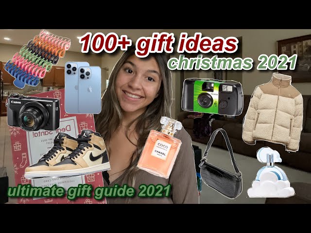 100+ CHRISTMAS GIFT IDEAS 2021 | ultimate teen gift guide w/ links & websites!!