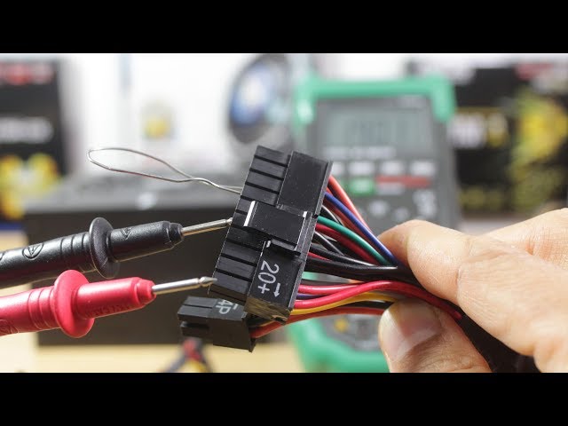 How To Test A Power Supply Unit (PSU) With A Digital Multimeter | Advanced Troubleshooting
