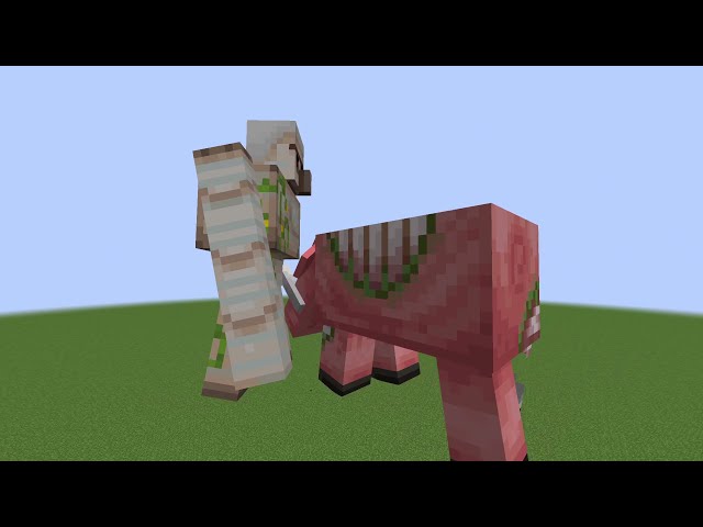 Iron golem against all. Clash of the titans for minecraft