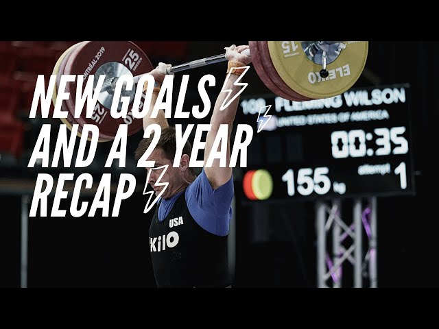 Vlog 1: New Goals, and recapping 2 years of weightlifting competitions