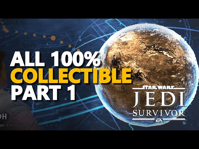 All Koboh Collectibles 100% Star Wars Jedi Survivor Part 1