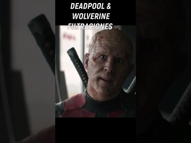 Filtraciones de #Deadpool3 😯🤯 #DeadpoolyWolverine #Deadpool #marvel #Shorts #viral #Comics