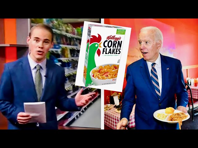 Kellogg’s CEO Pitches “Cereal for DINNER” As Biden Fights Food Costs