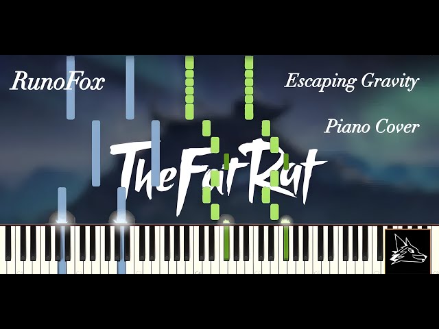 TheFatRat & Cecilia Gault - Escaping Gravity (Chapter Three) [ Synthesia Piano Cover / Piano Remix ]
