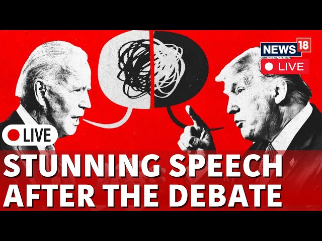 Donald Trump Live | Donald Trump Speech post Presidential Debate | US Election 2024  | N18G