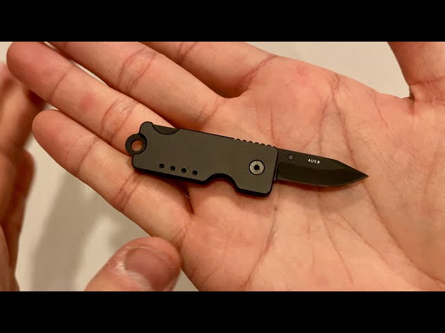 Quiet Carry Bandit Ti: A Tiny Keychain Knife