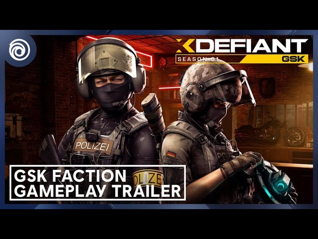 XDefiant: GSK Faction Gameplay Trailer