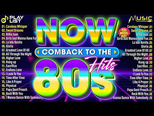Best Songs Of 80s Music Hits - Greatest Hits 1980s Oldies But Goodies Of All Time 19