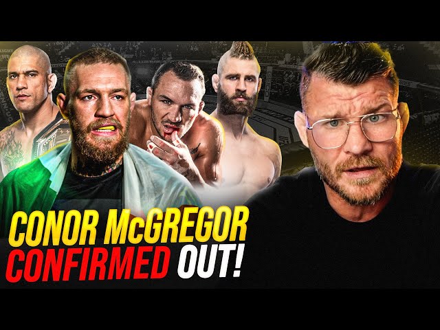 BISPING reacts: Conor McGregor CONFIRMED OUT vs Chandler at UFC 303! | Pereira vs Prochazka 2 IN
