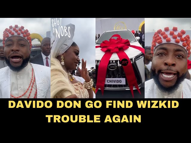 Davido Finally Replies Wizkid And Surprises His Wife Chioma With A Million Dollar Luxury SUV