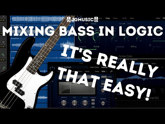 Mixing Bass In Logic Pro X Is Really This Easy!